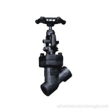 Screwed and Socket Welded Forged Steel Y Type Globe Valves